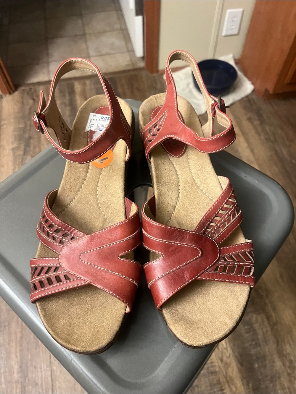Earth Origins Strappy Wedge Sandals